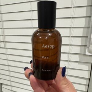 Aesop fragrance named Karst.